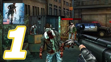 DEAD TARGET: Zombie Offline - Shooting Games - Gameplay Walkthrough Part 1 - 1-3 Missions (Android)