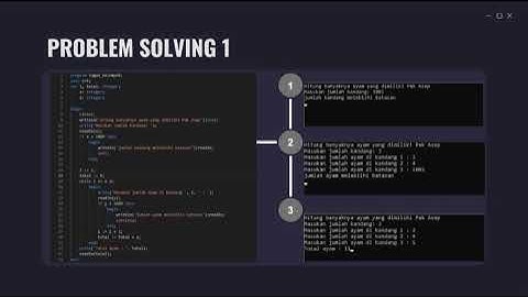 Tugas Proyek Algoritma dan Pemrograman