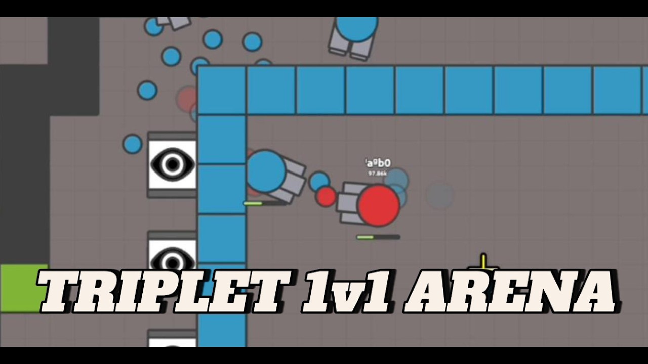 The Triplet 1v1 Arena has Returned! #arrasio #sandbox #1v1