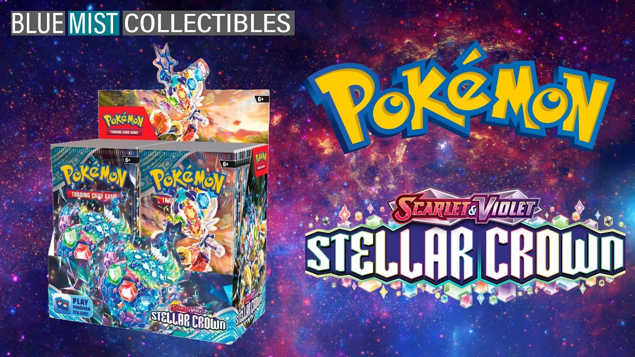 Opening Pokemon Stellar Crown Booster Box | Live Rips - YouTube