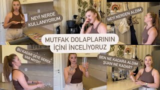 MUTFAK VLOG🎉 ALDIKLARIMI İNCELİYORUZ çeyizimden neler çıktı🙈Ne gerekli ne değil?Olmazsa olmazlarım