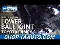 How to Replace Front Lower Ball Joint 1992-2001 Toyota Camry