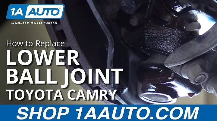 How to Replace Front Lower Ball Joint 92-01 Toyota Camry