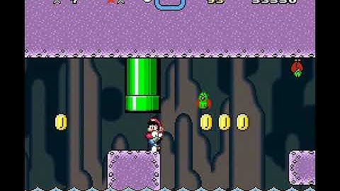 SMW Custom Level - Chocolate Caves 2
