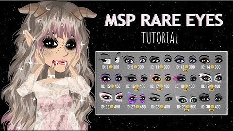 MSP | RARE EYES TUTORIAL - VIP VERSION (CHEAT ENGINE) 2025