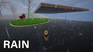 Upgrading The Rain In My Indie Game - Nectar Devlog 12