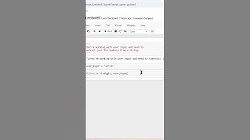 Python Interview Ques: Extract numbers from the string #coding #shorts #viralvideo #machinelearning