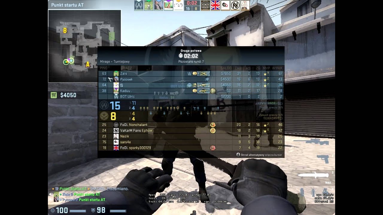 Rusek śpiewa hymn w CS:GO cz. 2 - YouTube