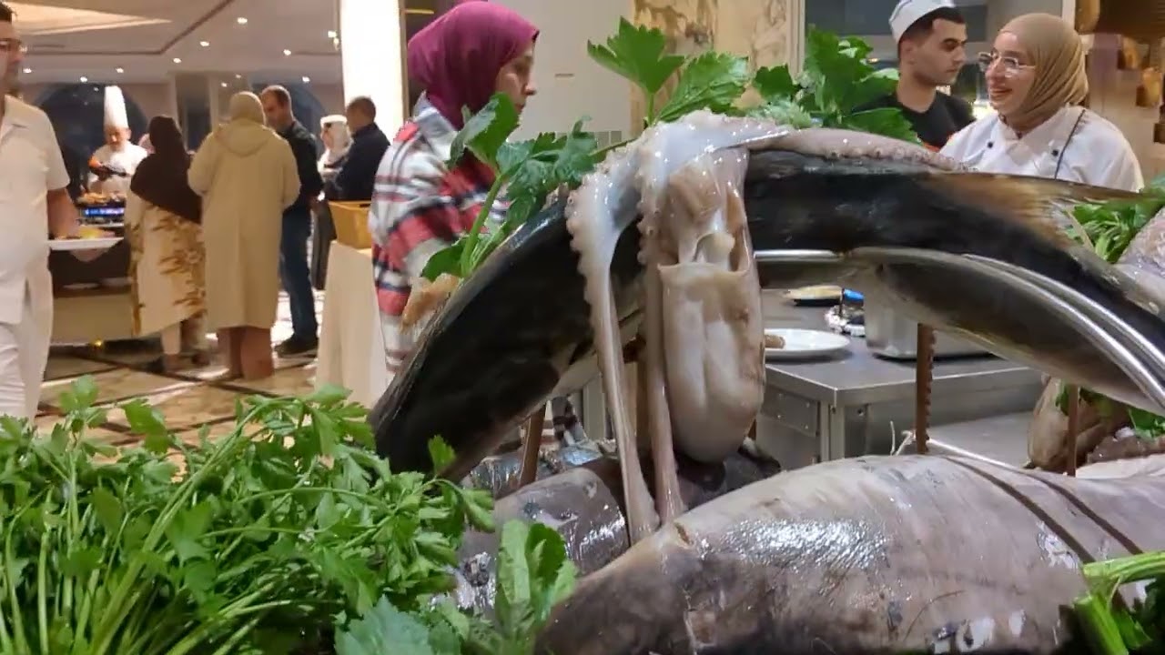 Dinner time at Riad Palms Hotel, Sousse -Tunisia    