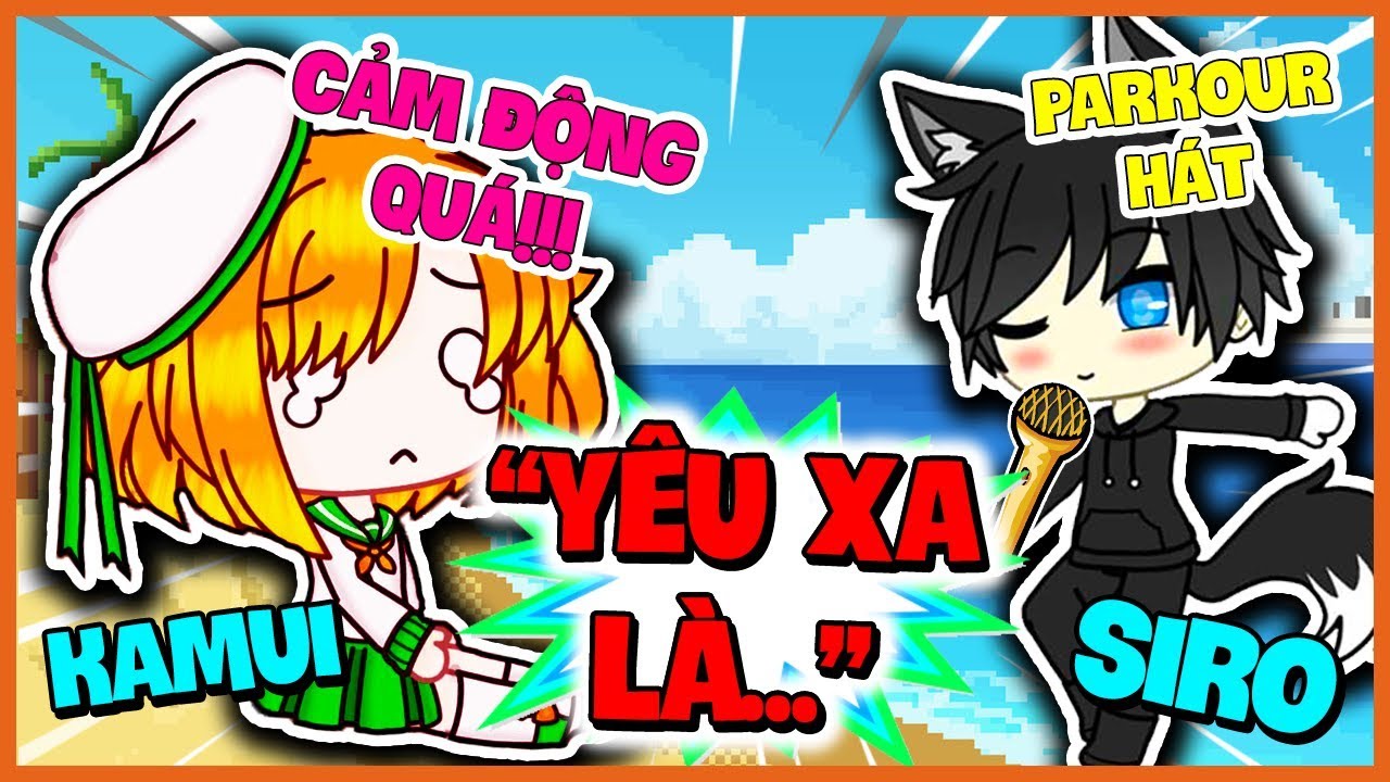 KAMUI VÀ SIRO SOLO HÁT YÊU XA LÀ... | THỬ THÁCH VỪA PARKOUR VỪA HÁT TRONG MINI WORLD | Kamui TV