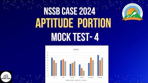 NSSB CASE 2024 | Aptitude Portion Mock Test-4
