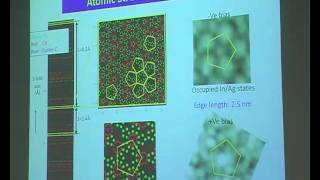 Prof. An-Pang Tsai - Formation and Structure of Quasicrystal in Cd-Yb Class