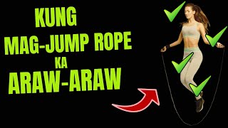 ➰ Mga Benepisyo ng Jump Rope: everyday EXCERCISE para sa kalusugan!