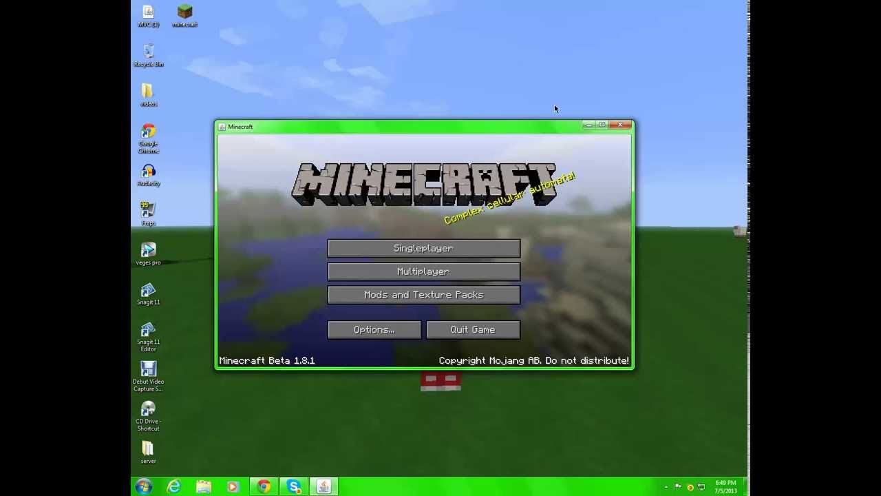 how-to-downgrade-your-minecraft-youtube