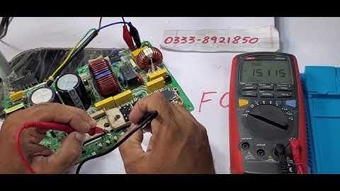 #132 PEL and Dawlance DC inverter AC FO error code and How to trouble shoot the error code solve