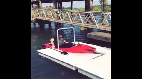 AccuDock Safe Launch Kayak Dock