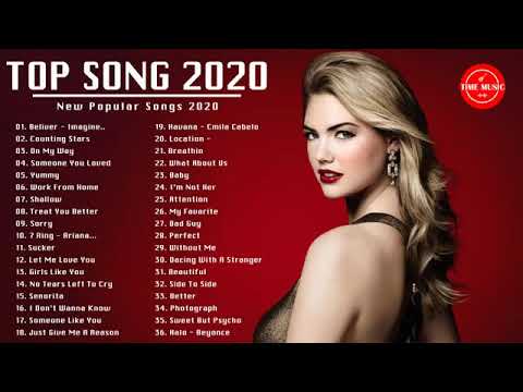 Populære Sanger 2020 Engelsk - Verdens Beste Musikk 2020-2021 (Mest Spilte Sanger På Radio)