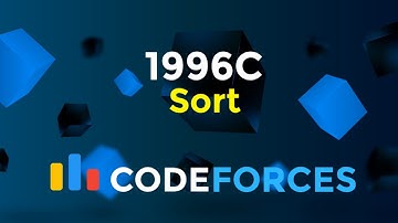1996C | Sort | Codeforces Round 962 (Div. 3) | Strings | Codeatic