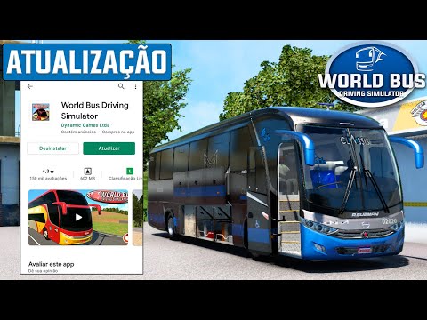 SAIU! MAIS UMA ATUALIZAÇÃO DO WORLD BUS DRIVING SIMULATOR COM NOVOS CENÁRIOS (CONFERINDO)