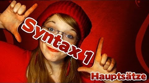 Learn German | German Sentence Structure 1 (Main Clauses) | Deutsch für Euch 35