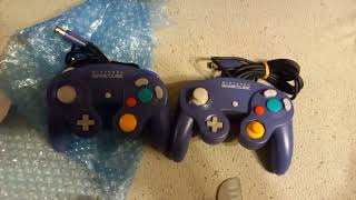 Nintendo Gamecube Purple Indigo Controller Unboxing