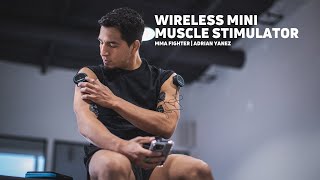 Wireless Mini Muscle Stimulator Adrian Yanez Mma Fighter Compex Athlete