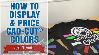 How to Display and Price CAD-CUT® Heat Transfer Vinyl