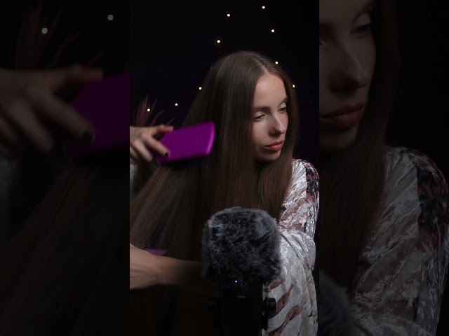 ASMR REAL Long Hair Brushing sounds Relaxing #asmr #relaxing #relax #asmrvideo