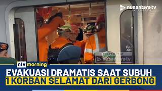 Penuh Tangis! Basarnas Evakuasi 1 Korban Selamat KRL saat Waktu Subuh | NTV MORNING