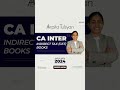 CA Inter IDT | Books | CA Arpita Tulsyan