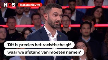 Think leader Van Baarle and FVD leader De Vos clash