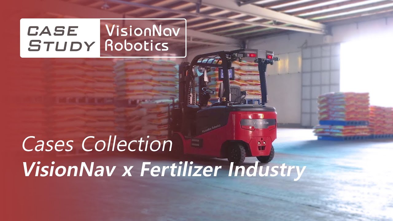 VisionNav VNE30 Counterbalance AGV/AMR Successfully Implemented in the