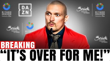“No More Fights!” Usyk Considering Retirement After Final Fight with Daniel Dubois