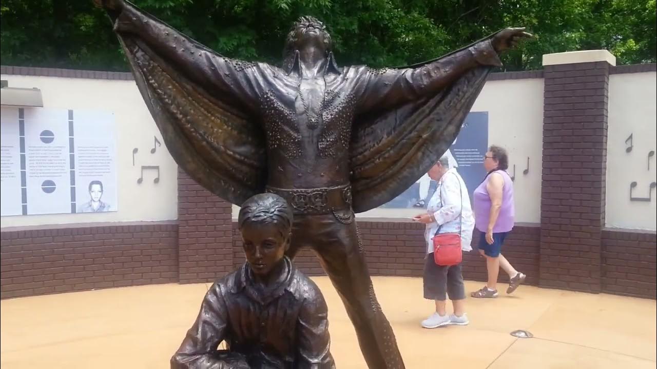 Elvis statues at Tupelo Mississippi 21Jun2019 YouTube