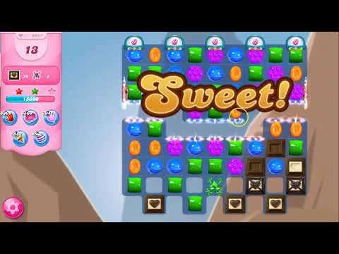 Candy Crush Saga LEVEL 6864 NO BOOSTERS - YouTube