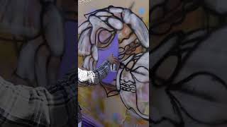How To Fill With Spray Paint! P3 Easy Tutorial - #graffiti #mural #streetart #tutorial
