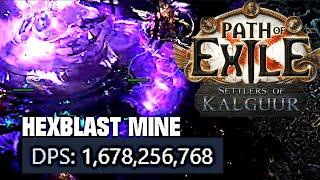 One Shot Ubers - Hexblast Mine Build | Best Path of Exile build 3.25