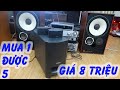 🔴giá 8 triệu,Mua 1 được 5,loa,ampli,DAC,SUB,DVD BOSE 321 SERI II