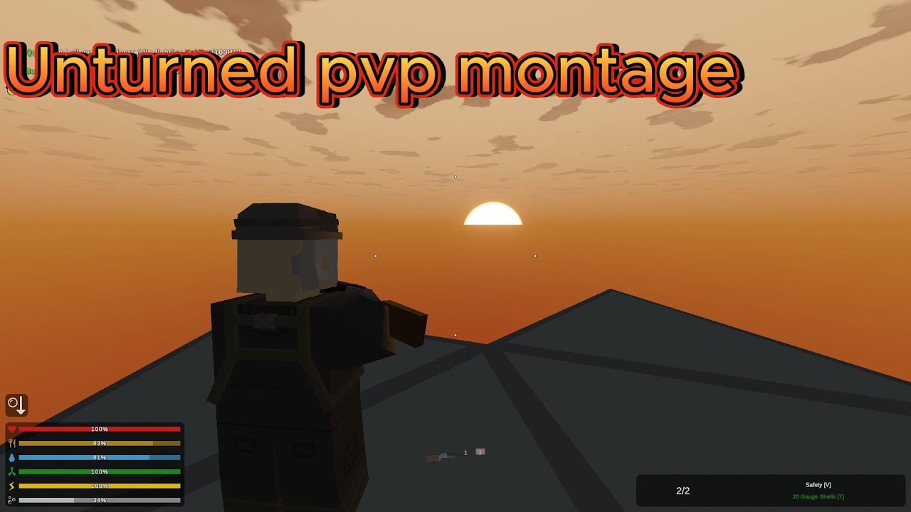 Unturned PvP Montage YouTube