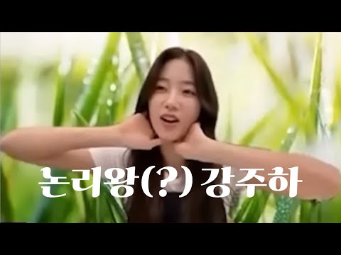 [LESSERAFIM•chae] 역대급으로 논리적인 줌회의 하는 중 (강주하 편)