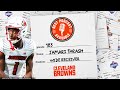 Hanging Out with Rookie Fifth-Round Pick Jamari Thrash | Cleveland Browns