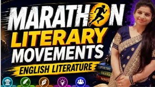 ✅️Complete || Literaray Movements || Marathon || in single shot || UGC NET English 2026