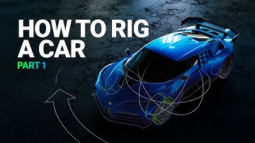 How to rig a car in Houdini 20.5 with RBD Car Rig (Part 1)