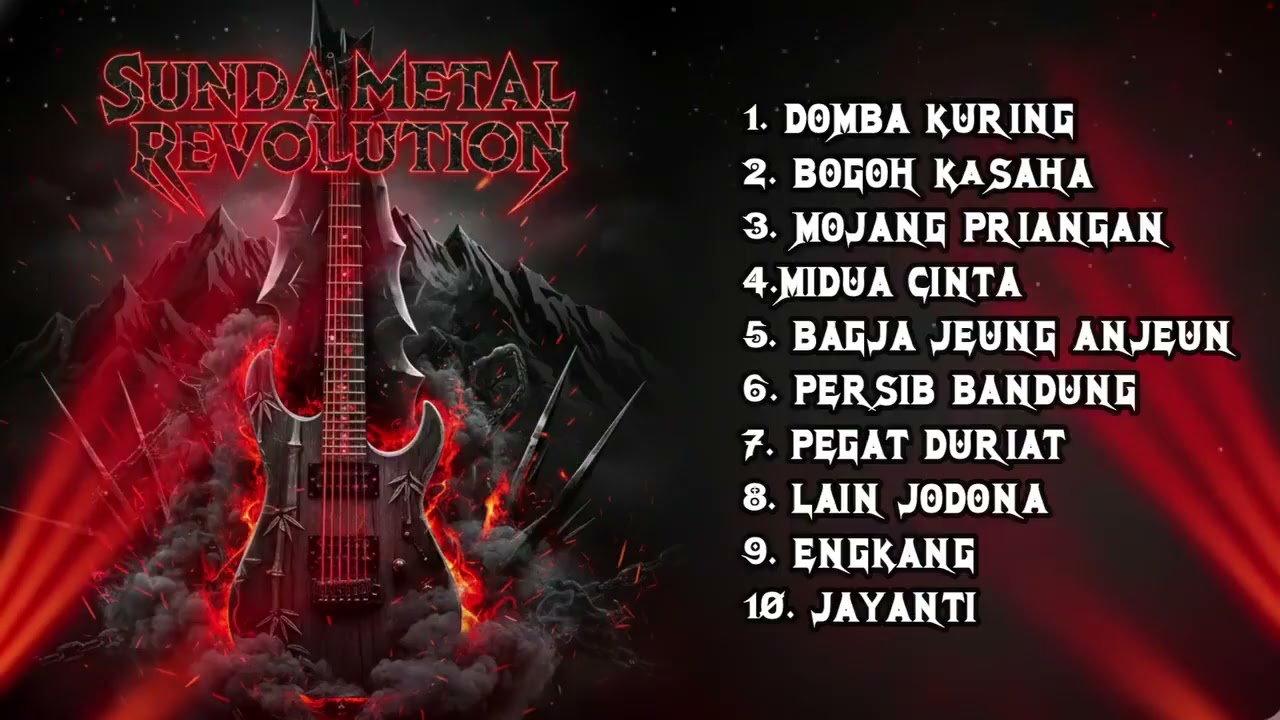 Lagu Sunda Jadi Ganas!🔥 Kumpulan Cover Heavy Metal 2025 yang Bikin Merinding & Auto Headbang!