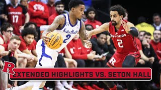 Rutgers at Seton Hall | Extended Highlights | Big Ten Men's Basketball | Dec. 9, 2023