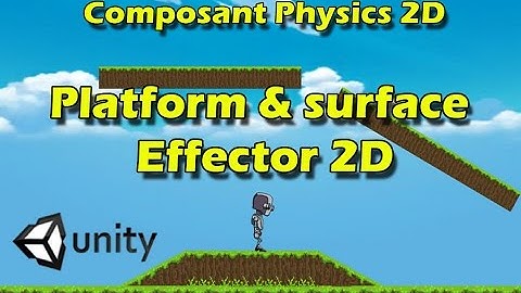 Unity Surface & Platform Effector 2D