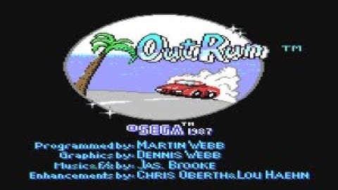 OutRun (US version) review for Commodore 64