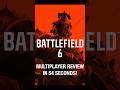 Battlefield 6 Multiplayer Rapid Review! #battlefield #battlefield6 #bf6