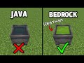 майнкрафт Java против Bedrock версии...