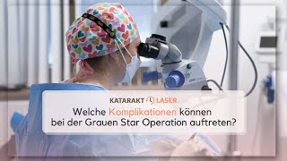 Welche Komplikationen Können Bei Der Grauen Star Operation Auftreten? Katarakt-Op Risiken
